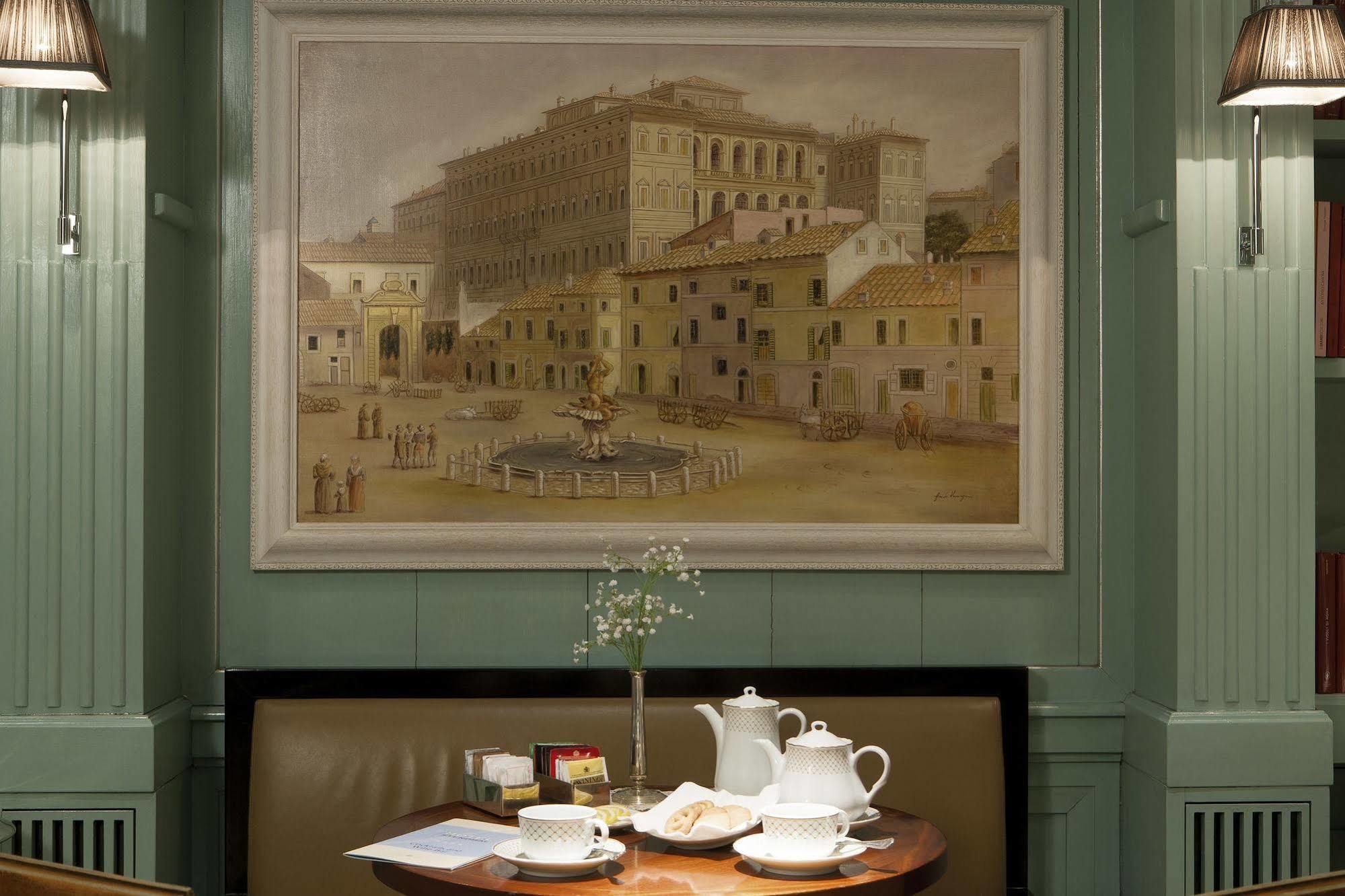 Stendhal Hotel Рим Интерьер фото